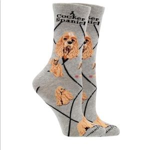 🛍🛍 5 for $25 Cocker Spaniel Socks by Wheel House Designs🛍🛍